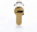 Yale B-YS3-3555B Anti-Snap 3 Star Euro Cylinder 90mm Brass Finish view 2