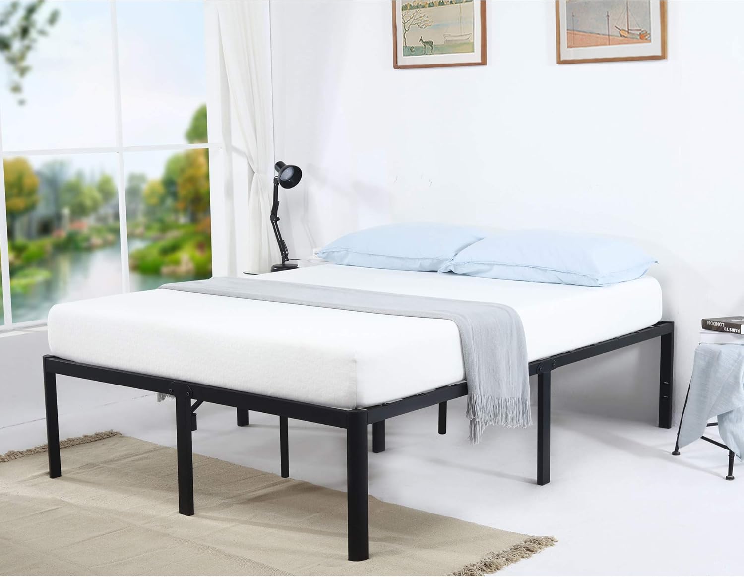 Best 18 in platform bed frame queen