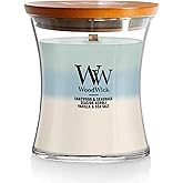 WoodWick Oceanic Trilogy Gifts for Women and Men, 9.7 oz Medium Hourglass Trilogy Candle with Crackling Wick