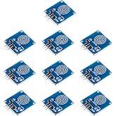 EC Buying 10Pcs TTP223B Capacitive Touch Sensor Module, Digital Touch Switch Button Board, 2V&ndash;5.5V Self-Locking or Momentary Output for arduino for Raspberry Pi MCU Projects