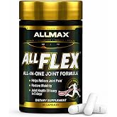 ALLMAX Advanced AllFlex Joint Support Capsules, 60 Count, 30 Servings | 7 Active Ingredients.12-Hour Sustained Release, Vegan Capsules Daily