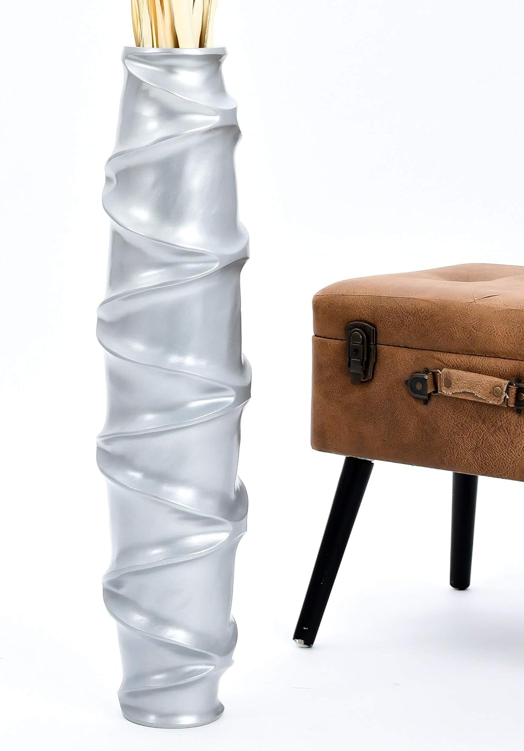 Leewadee Tall Big Floor Standing Vase for Home Decor 30