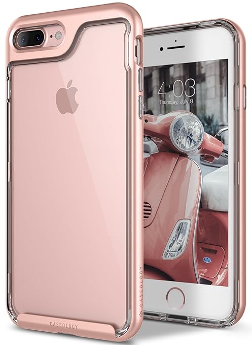 Amazon In Buy Iphone 7 Plus Case Caseology Skyfall Series Transparent Clear Enhanced Grip Rose Gold Slim Cushion For Iphone 7 Plus 16 Online At Low Prices In India Caseology Reviews Ratings Amazon In Buy Iphone 7 Plus Case Caseology Skyfall Series Transparent Clear Enhanced Grip Rose Gold Slim Cushion For Iphone 7 Plus 16 Online At Low Prices In India Caseology Reviews Ratings