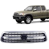 Front Grille Grill Assembly Fits Toyota Tundra Pickup Truck 00-02 | Front grille for Toyota Tundra 2000 2001 2002 Pickup Truck 531000C020, Verify Vehicle Fitment Before Purchase, TO1200223