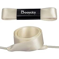 Booyckiy Flat Colorful Satin Ribbon Shoelaces