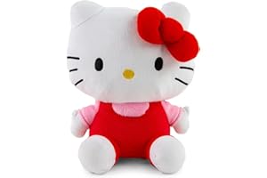 Silver Buffalo Sanrio Hello Kitty Sitting Pose Soft Plush Coin Bank