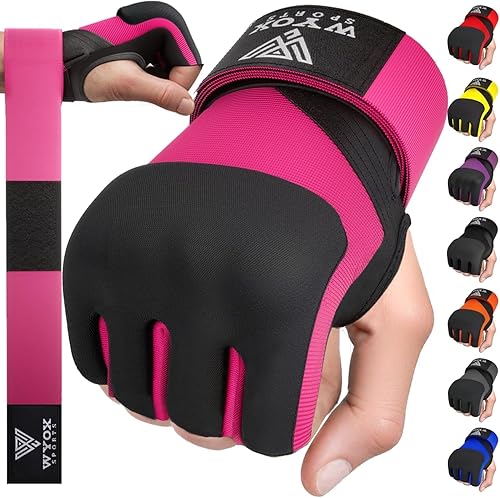 WYOX Gel Boxing Hand Wraps Inner Gloves for Men Women, 80cm
