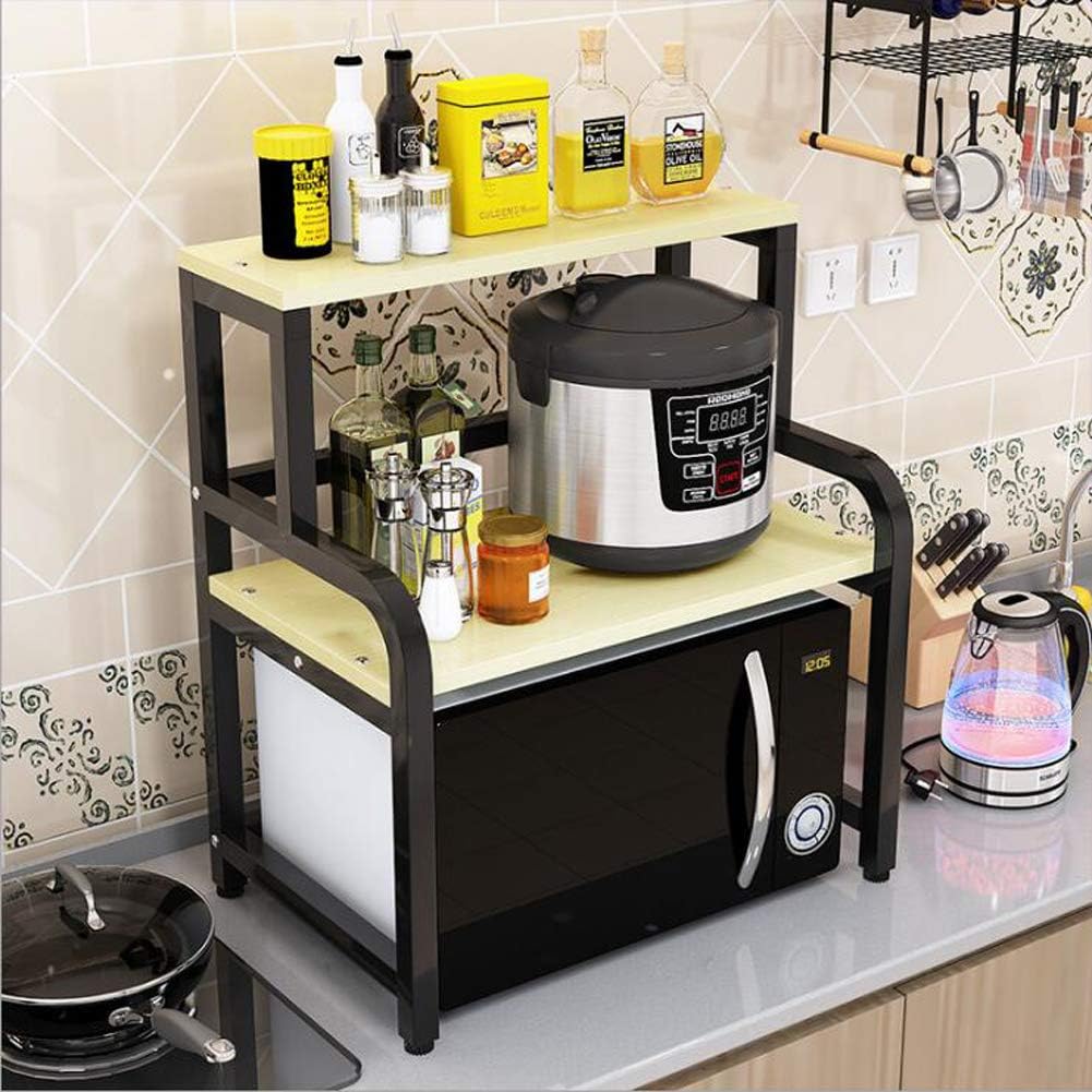 Edelstahl-Küchenregal - Platzsparende Wandhalterung Mit Haken