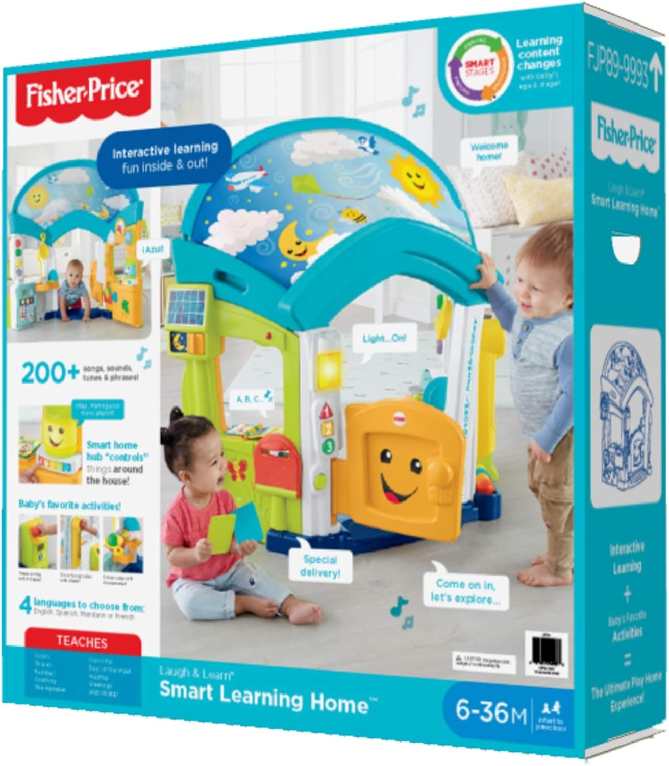 fisher price laugh and learn smart learning home batteries