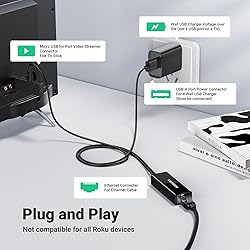 UGREEN Ethernet Adapter for Fire TV Stick, Micro