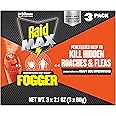 Raid Max Fogger, Insect Killer for Mosquito, Ant, Roach, Spider, Flea, For Indoor Use, 2.1 oz, 3 Count