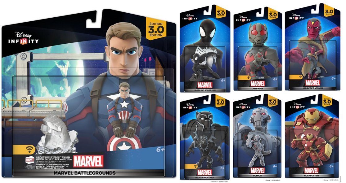 Marvel Wii Infinity Characters Marvel Disney Infinity Prima