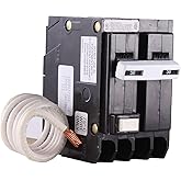 ABB Q-Line® THQL2150GFT 50A 240-Volts Double Pole Circuit Breaker • 50 Amp Double Pole Ground Fault Breaker with Self-Test • 