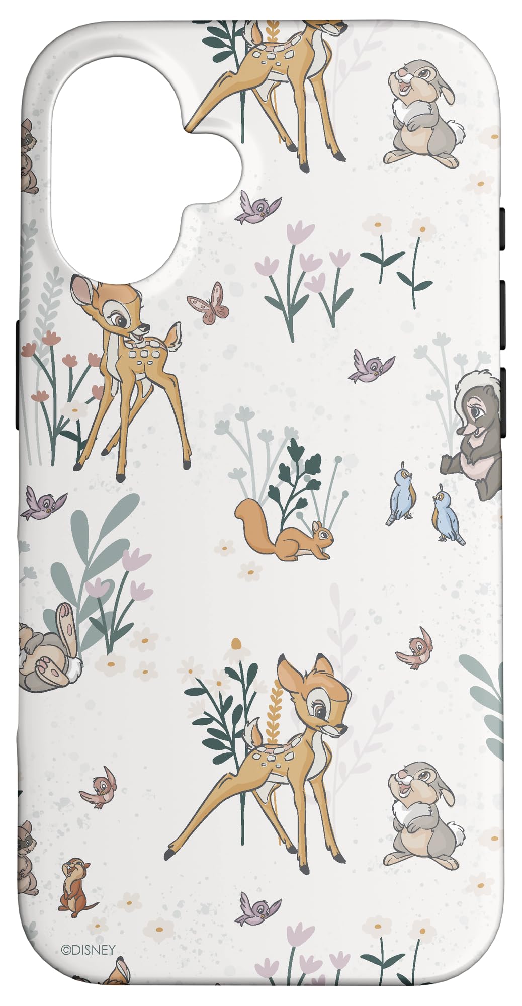 Disney Bambi and Thumper Floral Case for iPhone 16
