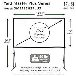 Elite Screens Yard Master Plus, 135-INCH 16:9