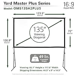 Elite Screens Yard Master Plus, 145-INCH 16:9