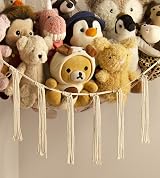 mirolam Stuffed Animal Storage Hammock 41x41x55 Large Plush Organizer view 4