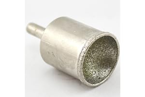 ILOVETOOL 24mm Grit 80 Diamond Grinding Bit SPHERICAL CONCAVE Head Mounted Point Jade Carving Lapidary Tools Sculpturing Bead Stone Gems