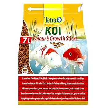 Tetra Koi Growth Sticks 2 2kg Fish Food Amazon Co Uk Pet Supplies
