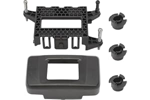 ANLSEIOD Front Bumper Distance Sensor Milliwave Radar Cover Compatible for Accord 2018 2019 2020 2021 2022 W/Cruise Sensor Control Body Bracket Base and Radar Alignment Mounting Clips Kit Replaces#36809TVAA12