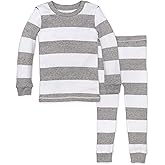 Burt's Bees Baby Boys' 2-Piece Long Sleeve Tee and Pants Organic Cotton Pajama Set