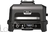 Ninja Woodfire Pro XL Electric BBQ Grill & Smoker 4 in 1 Grey/Black
