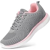 STQ Tennis Shoes Womens Sneakers Breathable Mesh Walking Shoes Arch Support Orthopedic Athletic Workout Gym Running Shoe for Travel Jogging Sports Cross Training