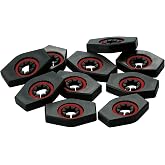 TAMA Drum Accessory (TTL10),Black | 10-piece tension lock set with octagonal hole and control o-ring for tuning, stability and performance