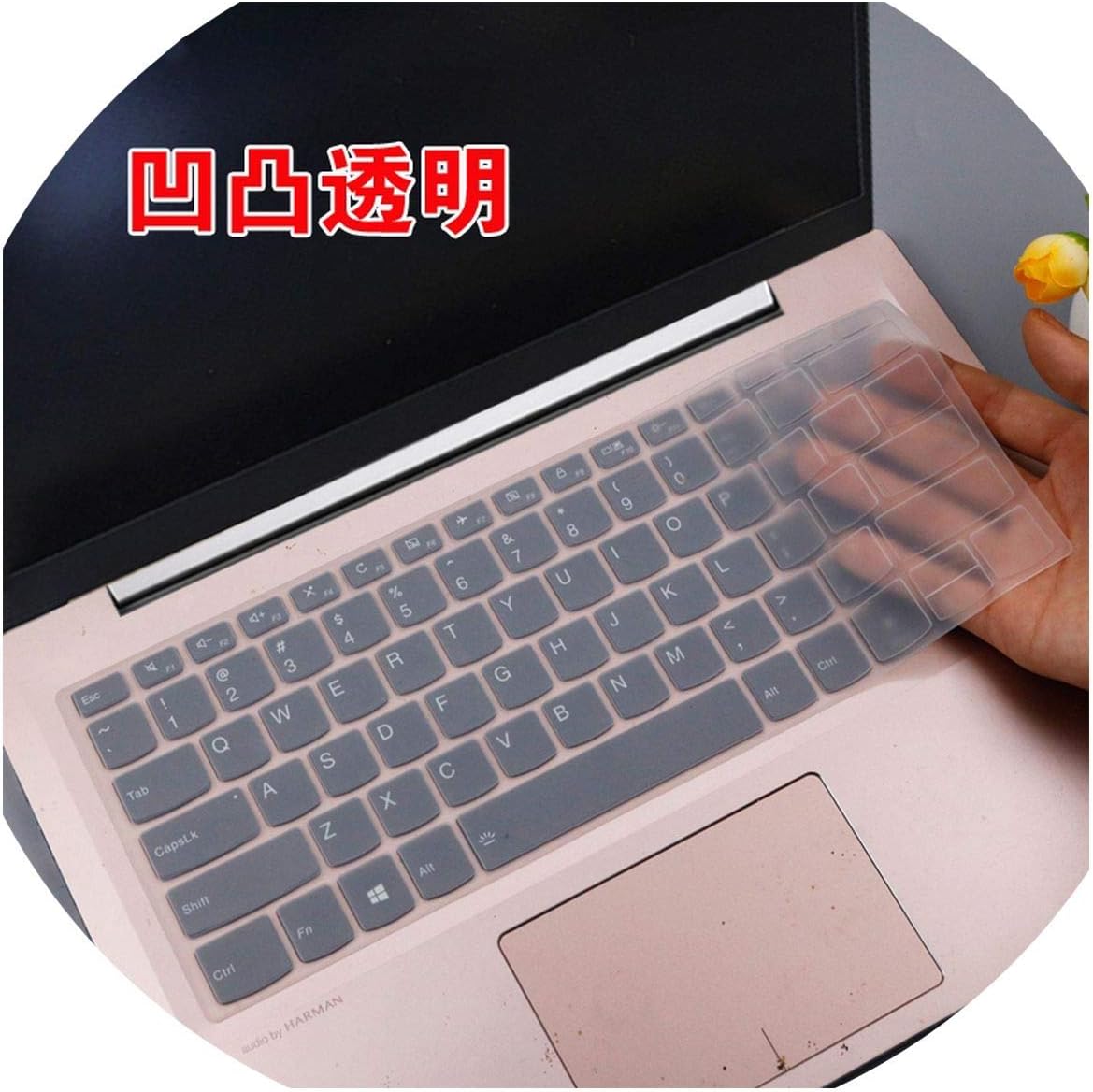 for Lenovo Ideapad S340 S340 14 Api S340 14iwl S340 14api 14 Inch / C340 15iwl 15 15.6 Inch Laptop Keyboard Cover Skin Protector,Clear