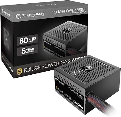 Thermaltake Toughpower GX2 600W 80+ Gold ATX Power Supply SLI Crossfire Ready 5
