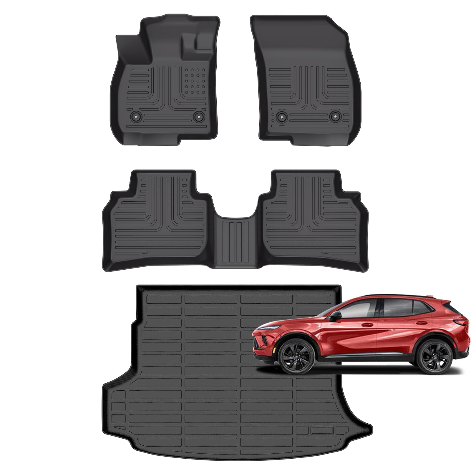 for Buick Envision Floor Mats 2025 2024 2023 2022 2021,Car Mats for Buick Envision All Weather Cargo Liner Accessories 2021-2025 Image for Buick Envision Floor Mats 2025 2024 2023 2022 2021,Car Mats for Buick Envision All Weather Cargo Liner Accessories 2021-2025 Image
