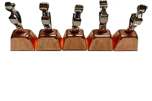 KTGCOZS Pack of 2/5 Pieces Fishing Copper Pole Bells Fish Alarm Bells