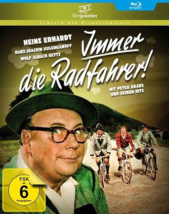 Immer Die Radfahrer Heinz Erhardt Blu Ray Amazonde Heinz
