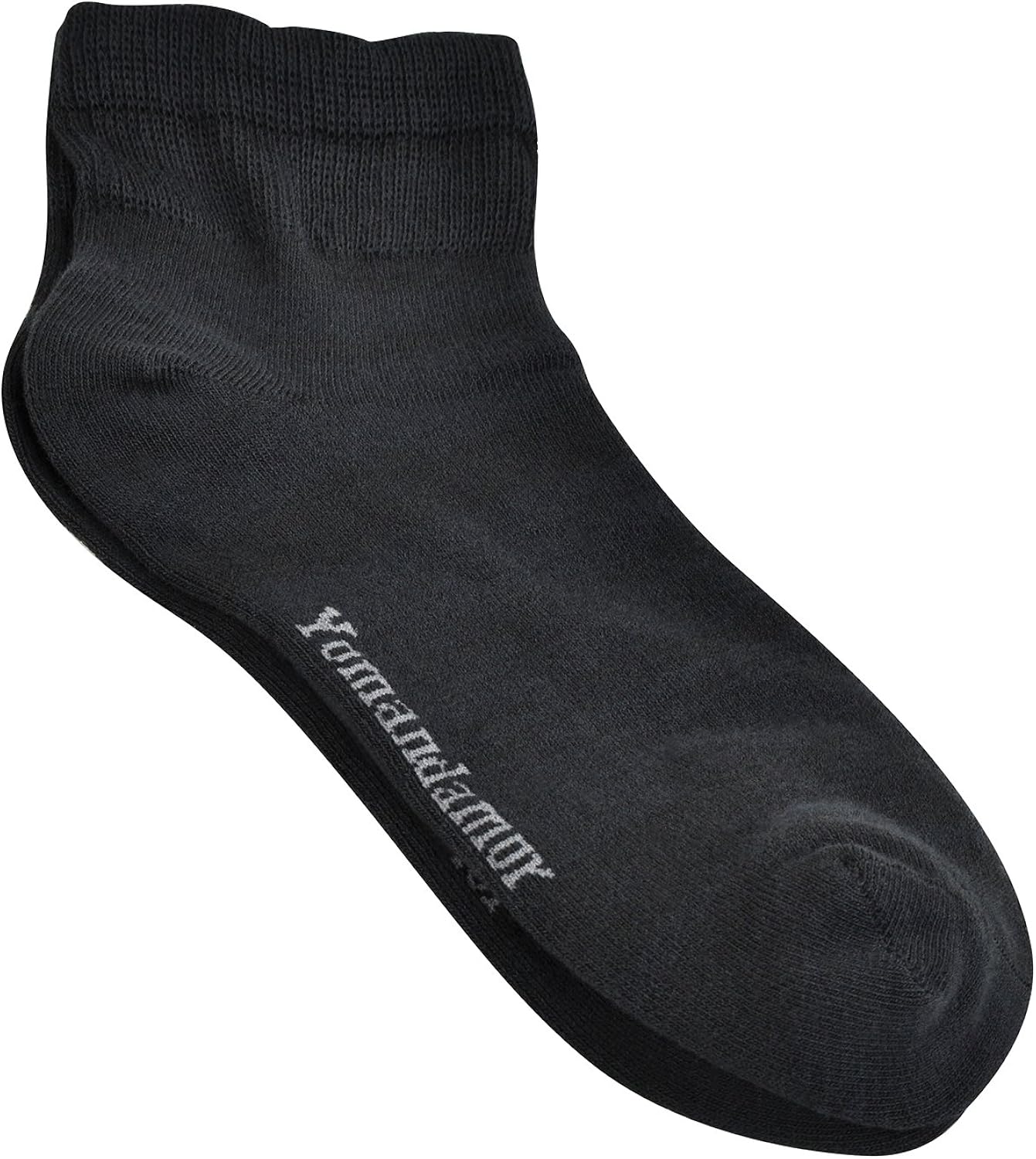 Yomandamor Mens Coolmax Ankle Wide Stretched Diabetic Socks with Seamless Toe,5 Pairs: Clothing