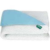 Newton Baby Essential Waterproof Crib Mattress Pad, Washable | Crib Mattress Protector, Waterproof, Breathable, Quilted Layer, Universal Fitted Skirt, Machine Washable, Secure Fit