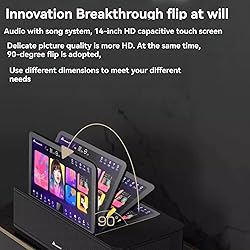New 14-inch Touchscreen Karaoke All-in-One Complete