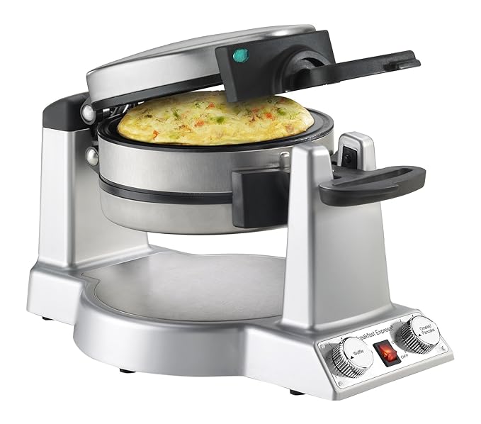 Cuisinart WAFB50 Breakfast Express Waffle/Omelet Maker, Stainless