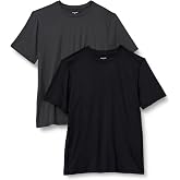 Amazon Essentials Men's Active Quick Dry Moisture Wicking Tech Stretch Lightweight Short-Sleeve T-Shirt