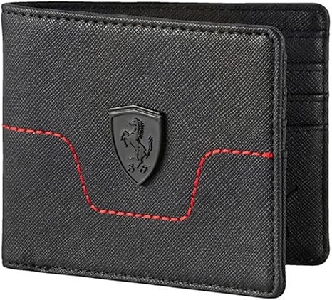 puma ferrari trifold wallet