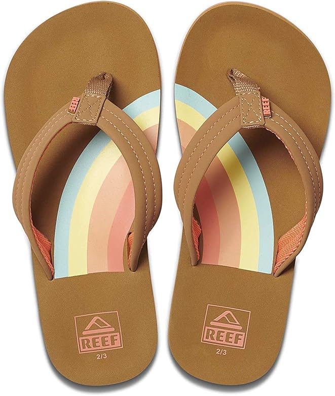 reef rainbow flip flops