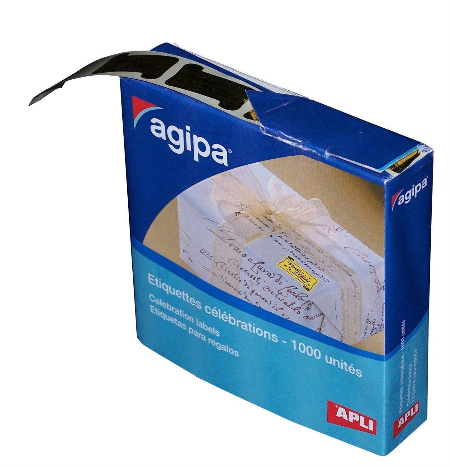 APLI 116113 Birthday 19 x 34 mm Pack of 1000 Labels