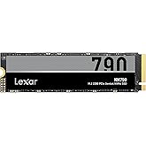 Lexar 4TB NM790 Internal NVMe SSD, 7400/6500 MB/s, M.2 2280, PCIe Gen 4x4 | Compatible w/ PS5, Gamers &amp; Content Creators, PC &amp; Laptops, SLC Cache, Single-Sided Design, LNM790X004T-RNNNU