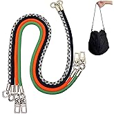 LOTMIAI 4-Pack Paracord Bag Handles – DIY Replacement Straps for Shoulder Bags, Crossbody Bags & Handbags