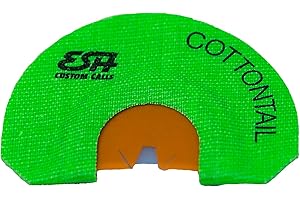 ESH Mouth Coyote Call Combo Pack – Set of 3 Realistic Predator Calls for Hunting - Coyote Pup, Coyote Howler, and Cottontail Diaphragm Calls