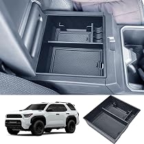 thumbnail image 2 of AOTEMILK Cup Holder Insert For Toyota 4Runner 2010-2022 - Center Console Drink Holder (Black Rubber) 2 of 4