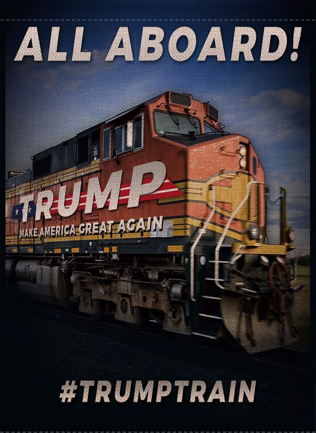 Best Garden Train Flag