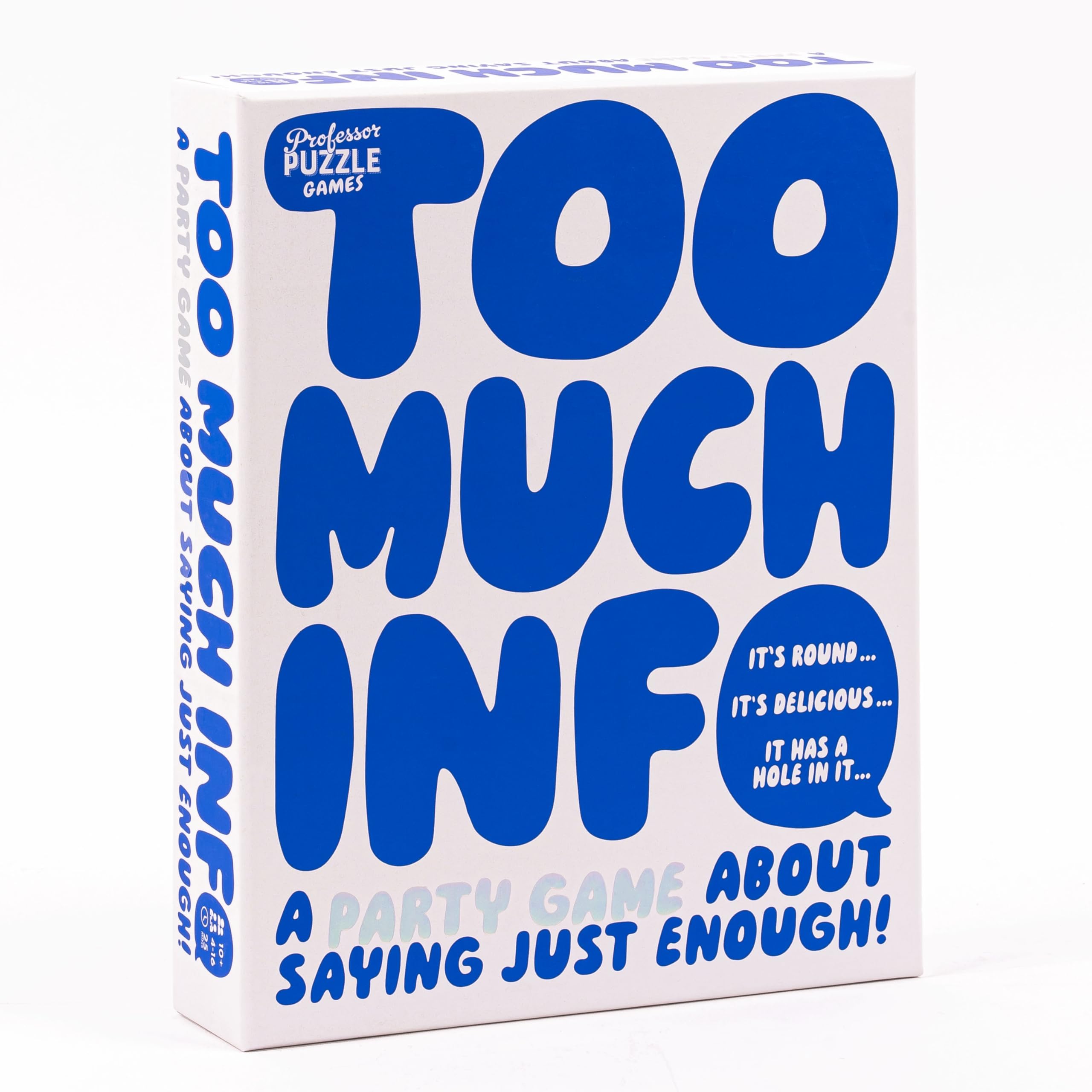 Professor Puzzle | Too Much Information | Family Party Game | Ages 10+ | 4-16 Players | 25 Minutes Playing Time