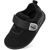 L-RUN Toddler Sneakers Boys Girls Lightweight Shoes Knit Kids Walking Shoes for Indoor Outdoor