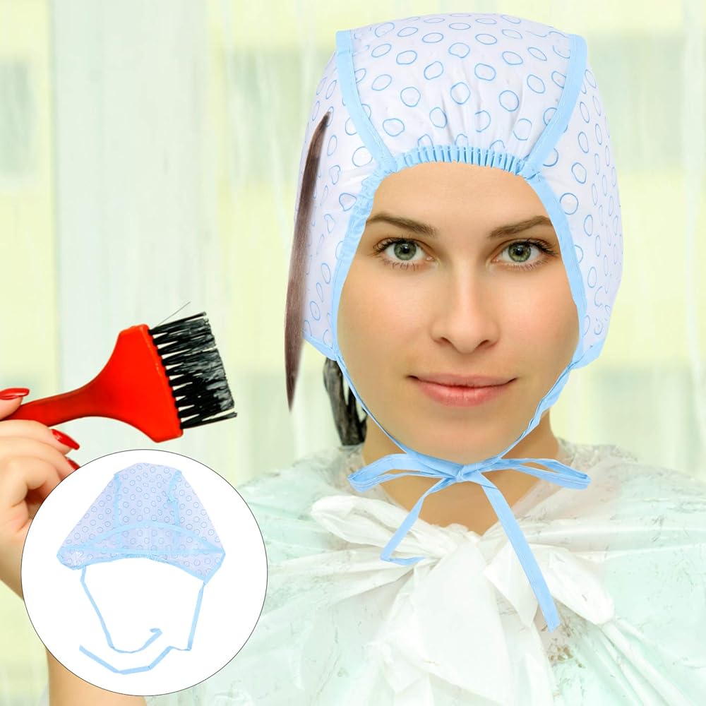 30Pcs Hair Highlight Cap Kit, Salon Hair Coloring Dye Cap Highlight