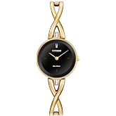 Citizen Eco-Drive Axiom Womens Watch, Stainless Steel, Crystal